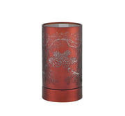 7" Touch lamp/Oil burner/Wax warmer-Copper Pinecone - Peterson Housewares & Artwares