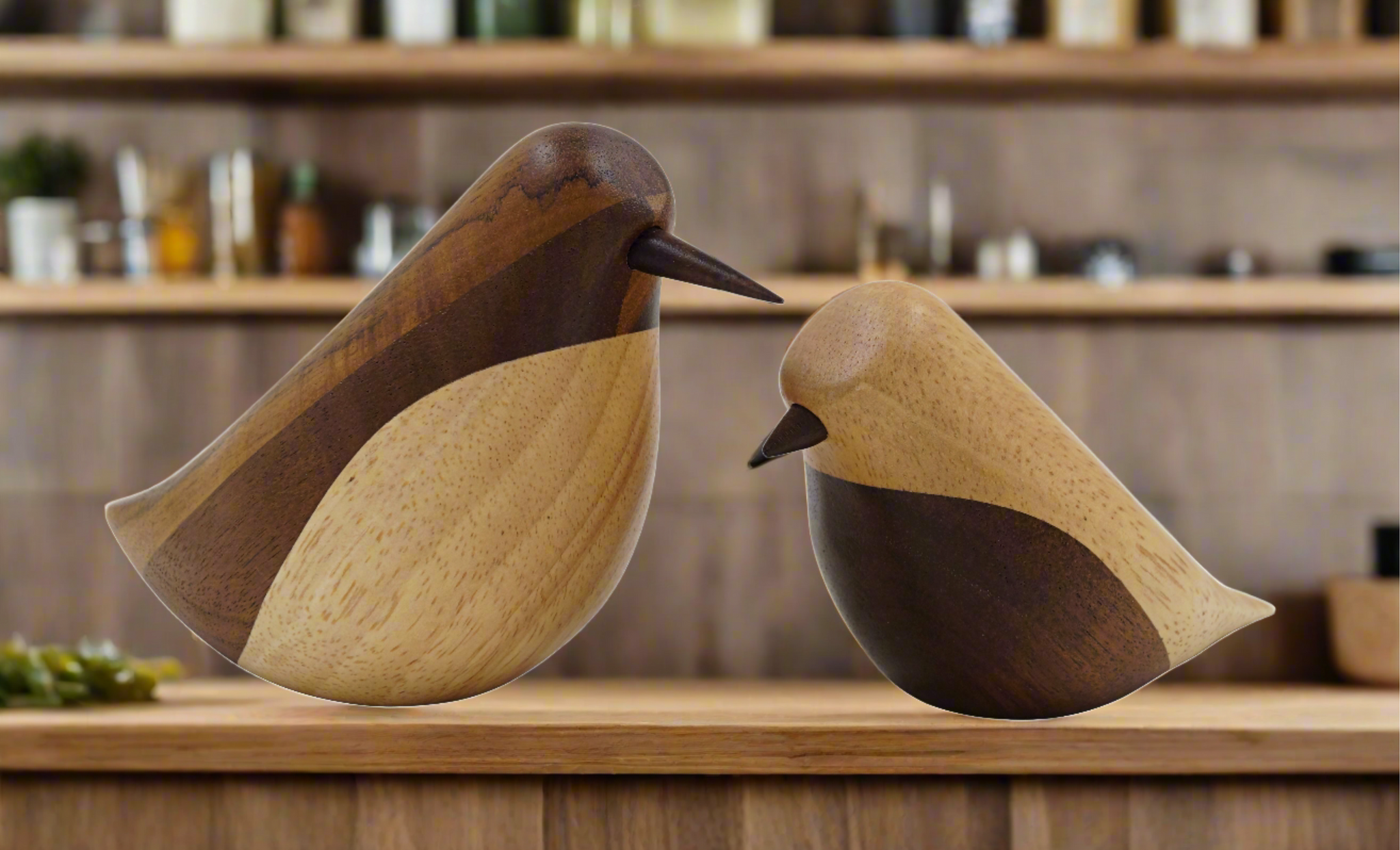 Wooden Bird-Large Table decor