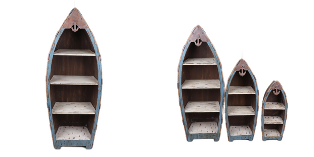 Wood Tiered Shelf set of 4pcs - Peterson Housewares & Artwares