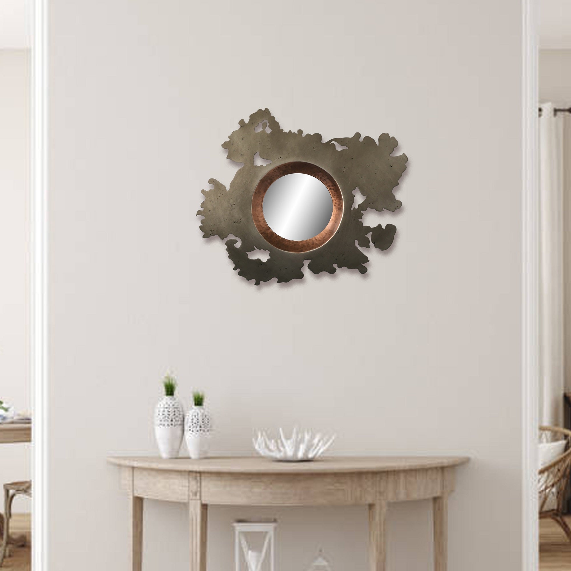 Wall Mirror - Decorative Metal Mirror