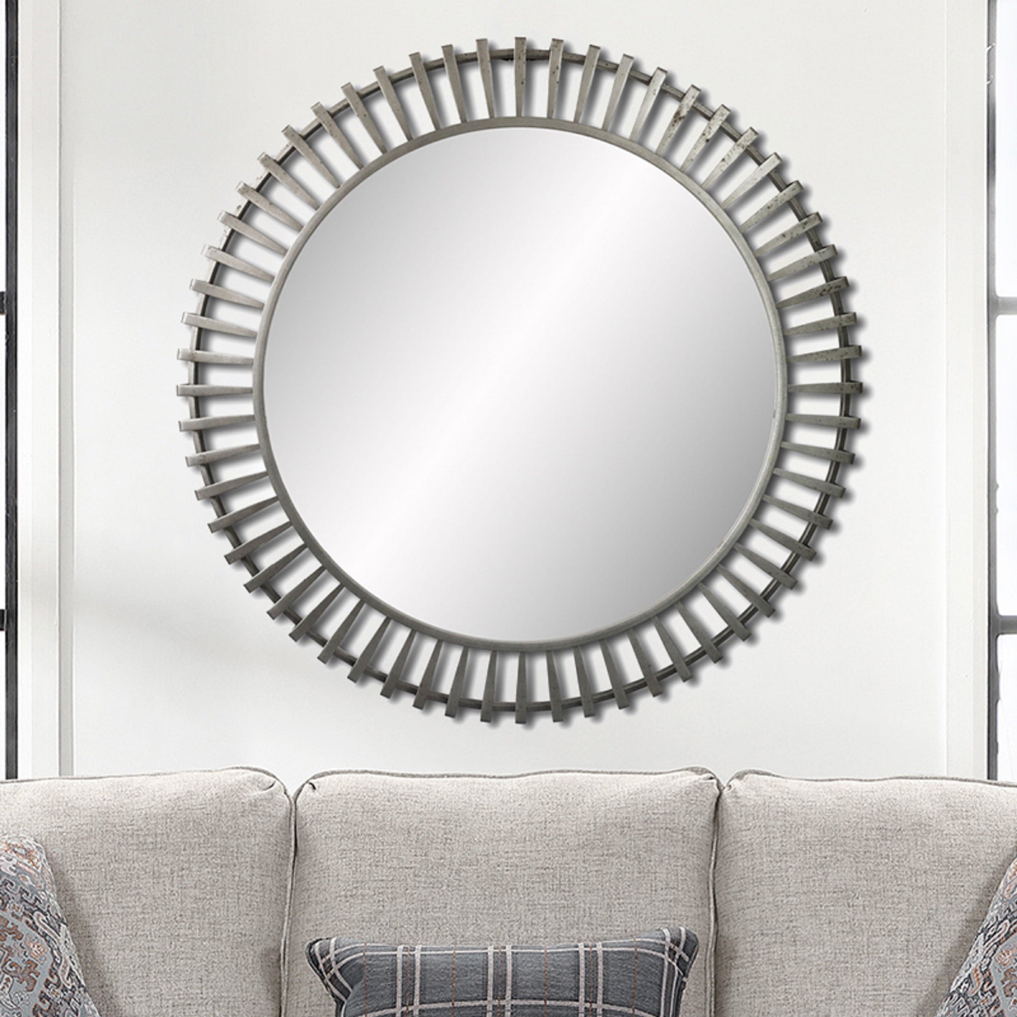 Wall Mirror - Decorative Metal Wall Mirror