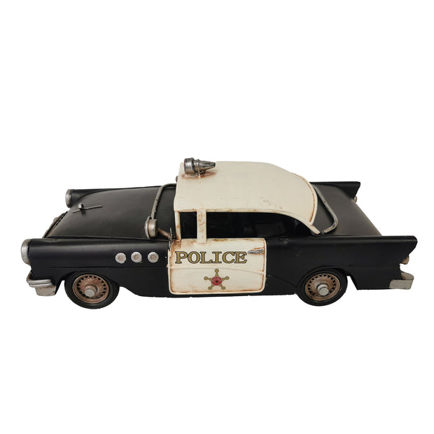 Police Car Metal Model - Peterson Housewares & Artwares
