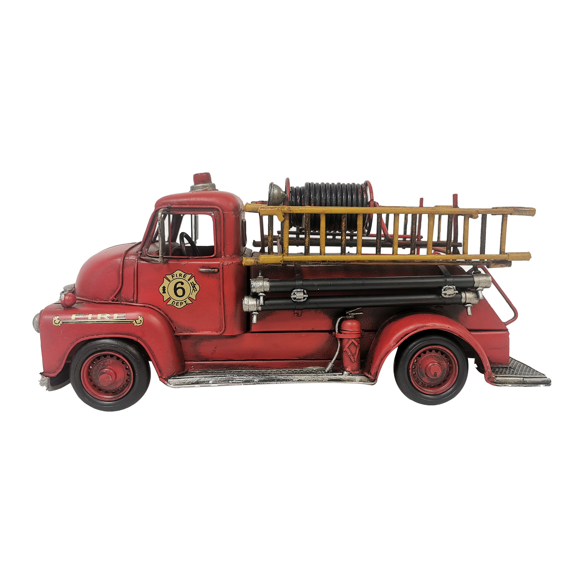 Vintage diecast fire trucks hotsell
