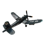 Navy Blue Airplane with Folderable Wing