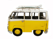 Oversized Vintage VW Bus Metal Model