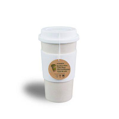 Peterson Housewares BF0265014AWH1 Bamboo Fiber Eco Cup, 22 oz, White