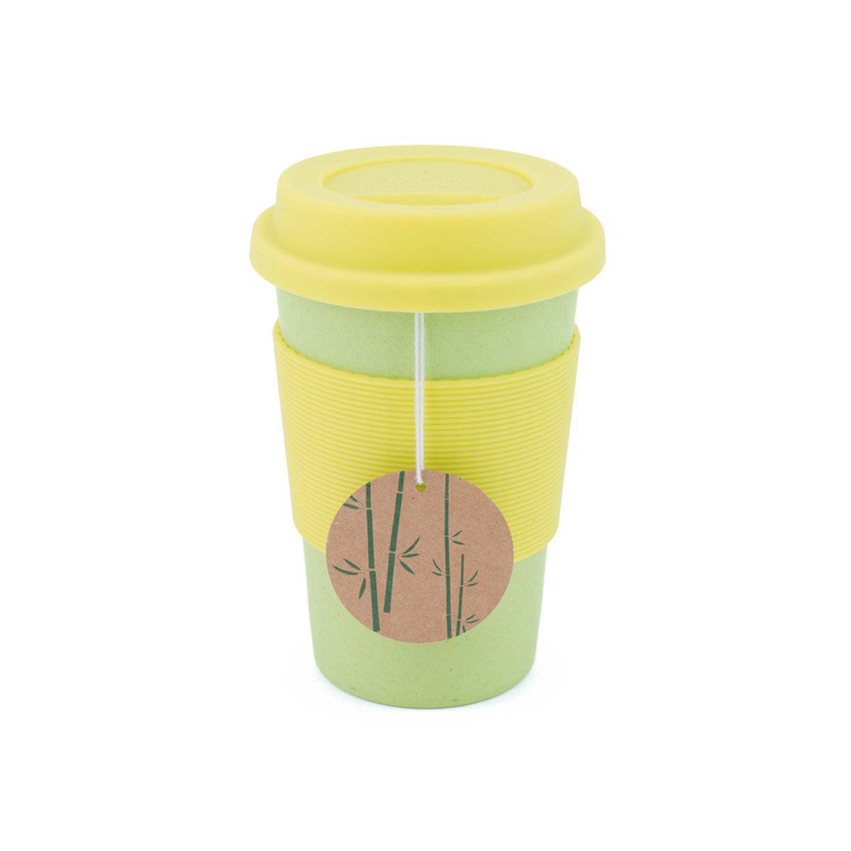 Bamboo Fiber Insulated EcoCup- 500 ml / 16 oz -Green by Peterson Housewares & Artwares
