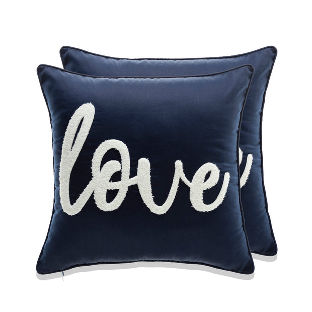 Cottage Icons throw pillow - set of 2 - Peterson Housewares & Artwares