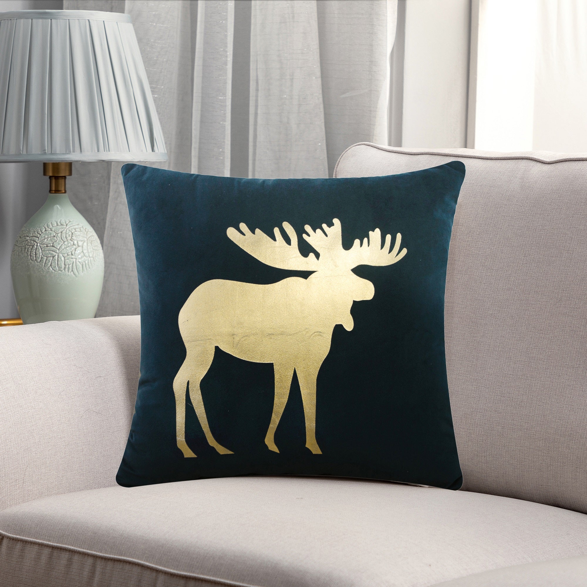 Christmas Icons throw pillow - set of 2 - Peterson Housewares & Artwares