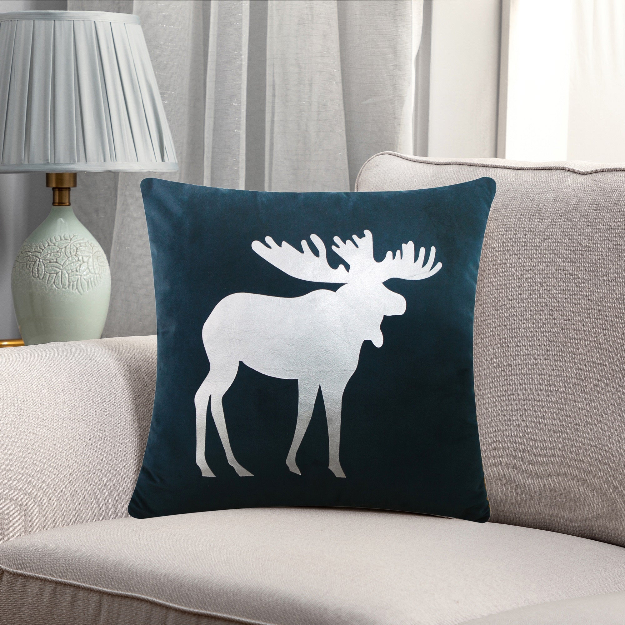 Christmas Icons throw pillow - set of 2 - Peterson Housewares & Artwares