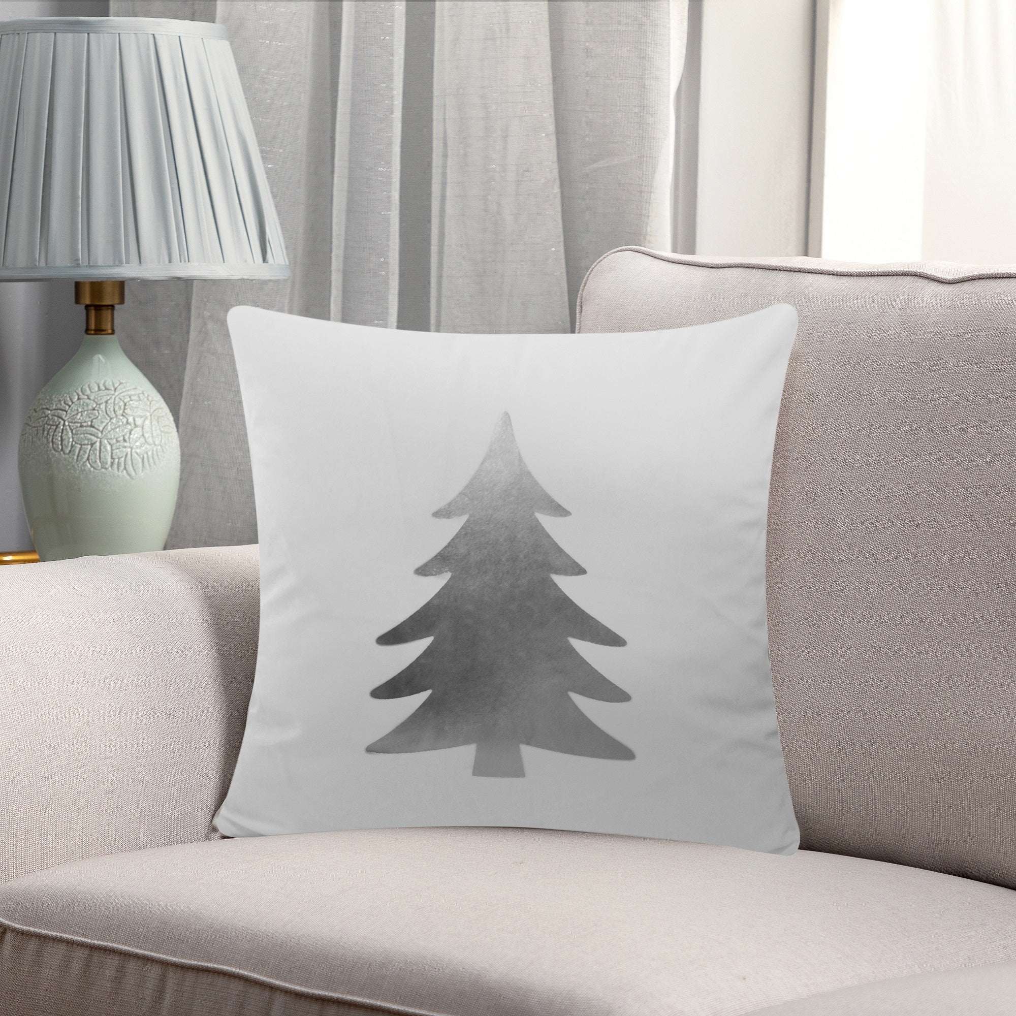 Christmas Icons throw pillow - set of 2 - Peterson Housewares & Artwares