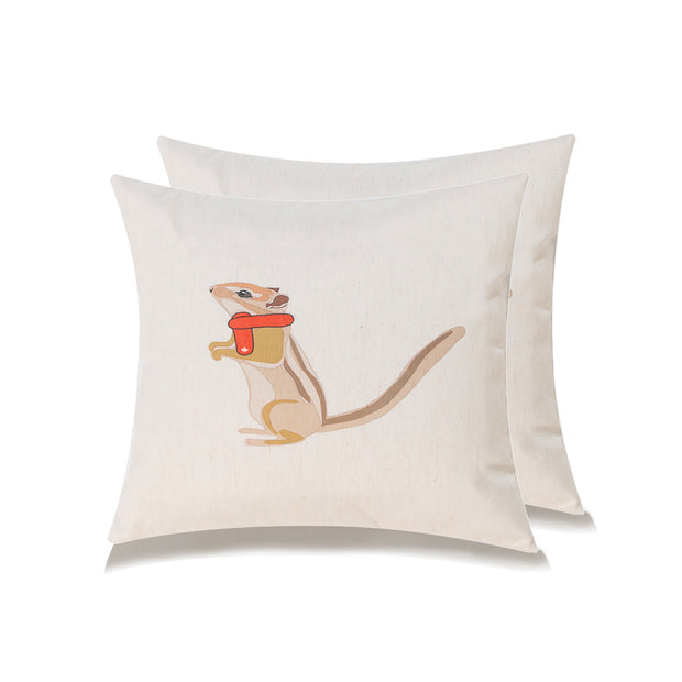 Farmhouse animals throw pillow - set of 2 - Peterson Housewares & Artwares