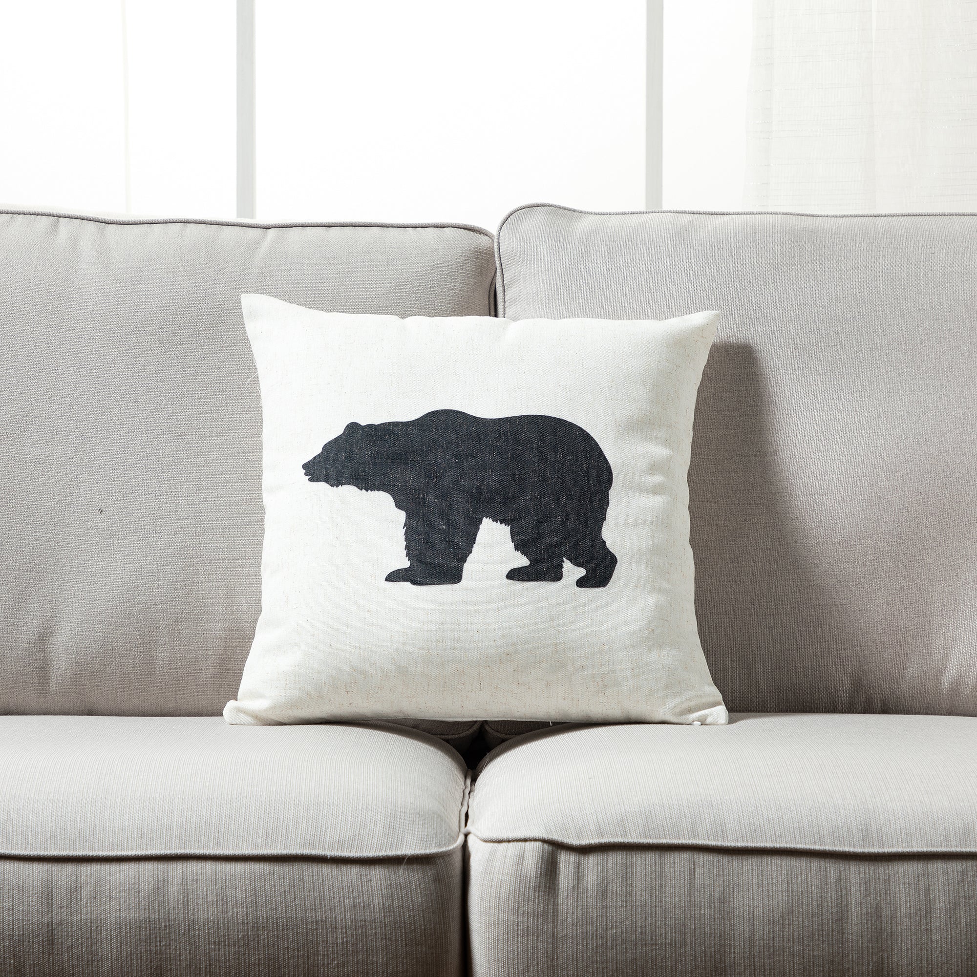 Cottage Icons throw pillow - set of 2 pcs - Peterson Housewares & Artwares