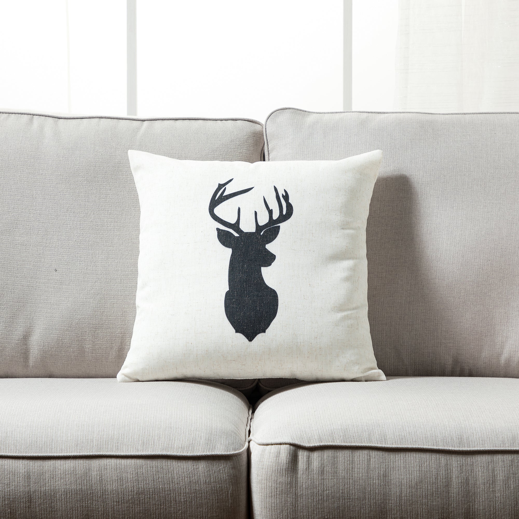 Cottage Icons throw pillow - set of 2 pcs - Peterson Housewares & Artwares