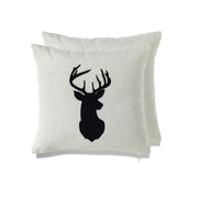 Cottage Icons throw pillow - set of 2 pcs - Peterson Housewares & Artwares