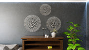 Metal Wall Art: Large Wrought Iron Coral  21.6" - Peterson Housewares & Artwares