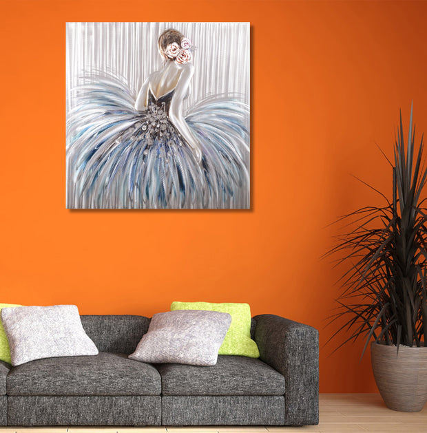 Blue Ballet Dancer - Peterson Housewares & Artwares
