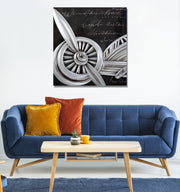 Starboard Wing Metal Wall Art - Peterson Housewares & Artwares