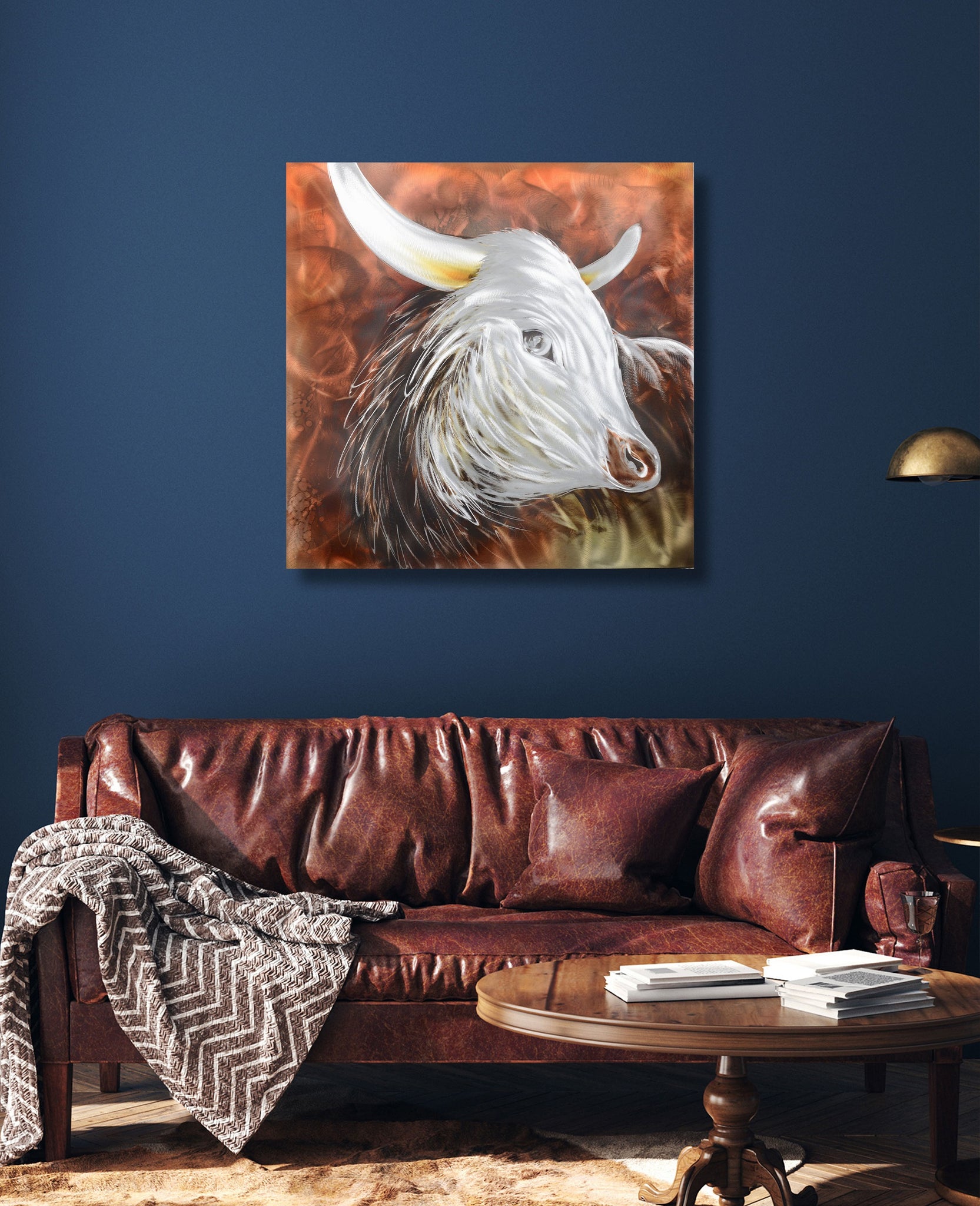 The Roaming Bison Metal Wall Art - Peterson Housewares & Artwares