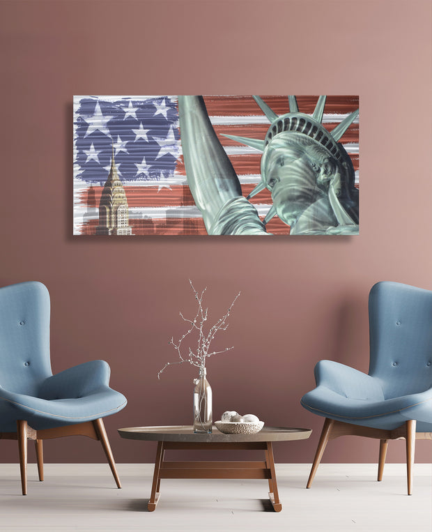 America's Pride and Beauty Metal Wall Art - Peterson Housewares & Artwares