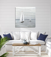 Sailboats Metal Wall Art - Peterson Housewares & Artwares