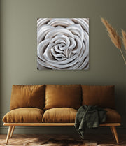 The Silver Rose Metal Wall Art - Peterson Housewares & Artwares