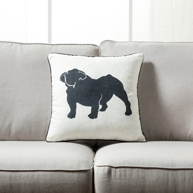 Home and Dog throw pillow - set of 2 - Peterson Housewares & Artwares