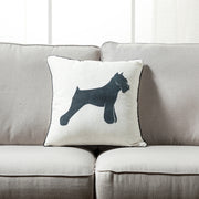 Home and Dog throw pillow - set of 2 - Peterson Housewares & Artwares