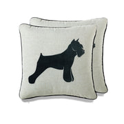 Home and Dog throw pillow - set of 2 - Peterson Housewares & Artwares