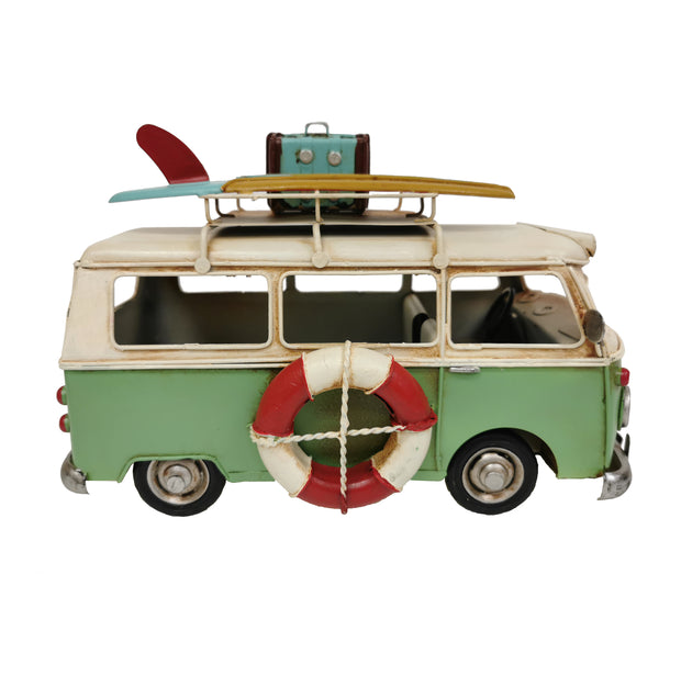 VW Metal Bus Model - Peterson Housewares & Artwares