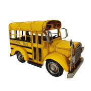 Metal Model School Bus Décor - Peterson Housewares & Artwares
