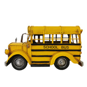Metal Model School Bus Décor - Peterson Housewares & Artwares
