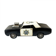Police Hot Rod Metal Model - Peterson Housewares & Artwares