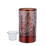 7" touch lamp-Fragrance Wax Melts Warmer -Electric Candle Essential Oil Burner-Metal Ravine Table decor - Peterson Housewares & Artwares