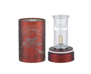 7" Touch lamp/Oil burner/Wax warmer-Copper Pinecone - Peterson Housewares & Artwares