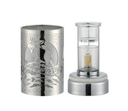 7" Touch lamp/Oil burner/Wax warmer- Silver Elk - Peterson Housewares & Artwares