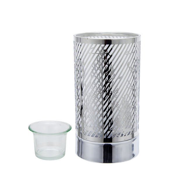 7" touch lamp-Fragrance Wax Melts Warmer -Electric Candle Essential Oil Burner-Metal Ravine Table decor - Peterson Housewares & Artwares
